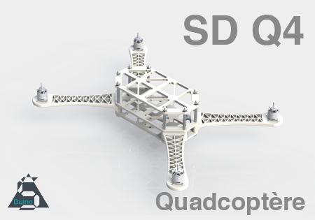 Quadcoptère DIY Open-source